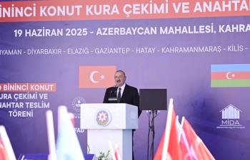Kahramanmaraşda “Azərbaycan” məhəlləsinin açılış mərasimi - [red]ƏLİYEV VƏ ƏRDOĞAN TƏDBİRDƏ - VİDEO [/red] | FED.az