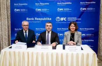 Банк Республика и IFC подписали крупное кредитное соглашение для поддержки предпринимательства | FED.az