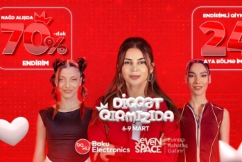Bu qırmızı dayanmaq üçün deyil, cəmi 4 günlük fürsəti tutmaq üçündür, yəni Baku Electronics-də “Diqqət Qırmızıdadır”! - VİDEO