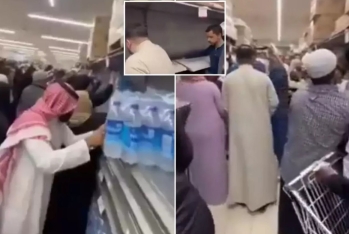 Dubayda qida ehtiyatı azaldı, marketlərdə - ƏRZAQ DAVASI BAŞLADI - VİDEO
