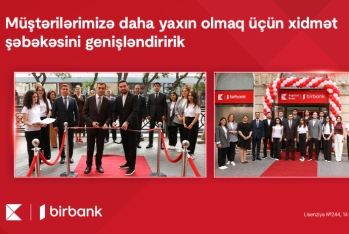 Kapital Bank 116 filial, 51 şöbə və 1274 ATM ilə - Ölkənin ən böyük xidmət şəbəkəsinə malik bankıdır
