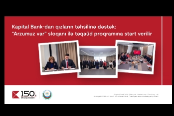 Kapital Bank-dan qızların təhsilinə dəstək: [red]“Arzumuz var” sloqanı ilə təqaüd proqramına start verilir[/red] | FED.az