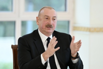 İlham Əliyev: "Xəzərdə suyun səviyyəsinin sürətlə azalması təkcə iqlim dəyişikliyi ilə bağlı deyil" - MÜSAHİBƏ
