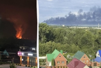 Ukrayna Rusiyanın ən iri neft emalı zavodlarının sonuncusuna zərbə endirib