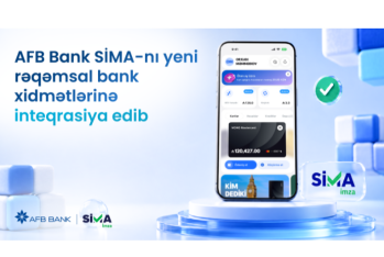 AFB Bank SİMA İmzanı yeni rəqəmsal bank xidmətlərinə inteqrasiya edib