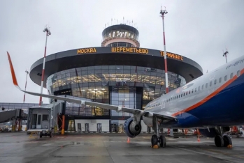 Moskvada hava limanında sərnişin təyyarəsinə dronla - HÜCUM CƏHDİ OLDU