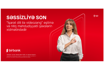 Birbank əngəlsiz bankçılıq sahəsində inqilabi yeniliyə imza atdı: “İşarət dili ilə videozəng xidməti” təqdim edildi