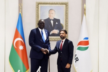 SOCAR-ın prezidenti Sudanın naziri ilə görüşüb - FOTOLAR