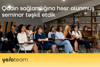 Yelo Bank-da qadın əməkdaşların sağlamlığına həsr olunmuş - TƏDBİR KEÇİRİLDİ