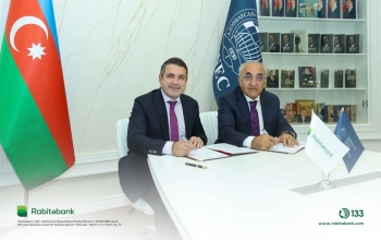 UNEC və "Rabitəbank" arasında - [red]ƏMƏKDAŞLIQ MEMORANDUMU İMZALANIB[/red] | FED.az