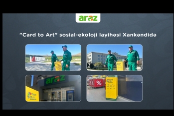 "Card to Art" layihəsi “Araz”ın Xankəndi filialında - FOTOLAR