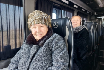 Xankəndinin Kərkicahan qəsəbəsinə ilk köç karvanı yola salınıb