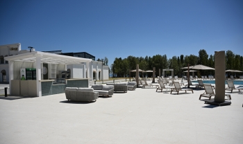 İssık-Kul gölünün sahilində “Baku Resort & Spa” mehmanxanasının açılışı olub - FOTOLAR | FED.az