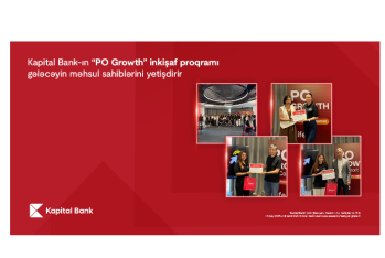 Программа развития «PO Growth» от Kapital Bank готовит будущих менеджеров по продукту