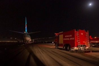 “Korean Air”in təyyarəsi Bakı aeroportuna - MƏCBURİ ENİŞ EDİB - VİDEO | FED.az