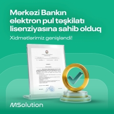[red]MSolution[/red] elektron pul təşkilatı lisenziyası ilə xidmət dairəsini genişləndirdi | FED.az