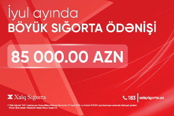 Xalq Sığorta yüksək məbləğdə sığorta ödənişi həyata keçirib