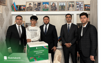 Rabitəbank Zəfər Günü ərəfəsində şəhid ailələrini - [red]ZİYARƏT EDİB[/red] | FED.az