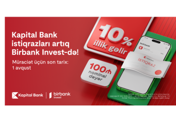 Kapital Bank открыл подписку на облигации: инвестируйте с доходностью 10% годовых