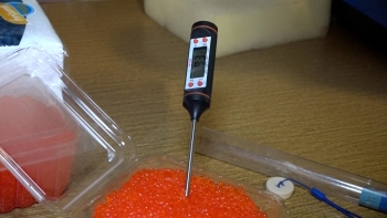 8-ci km bazarında balıq kürüsü satışında ciddi nöqsanlar aşkarlanıb - FOTOLAR | FED.az