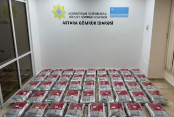 Gömrükdə qara bazarda dəyəri 90 milyon dollardan çox olan heroin aşkarlandı