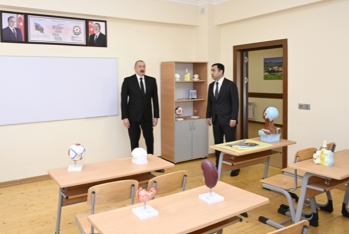 Prezident “Talıstan” liseyinin açılışında - FOTOLAR - YENİLƏNİB