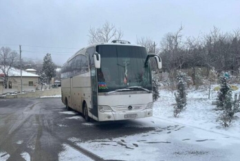 Bir sıra rayonlara avtobus reysləri təxirə salındı