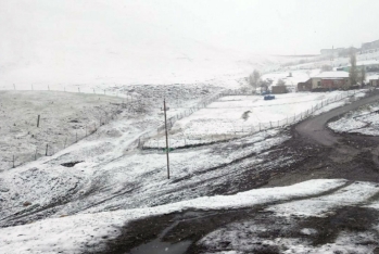 Şahdağa 5, Qrız və Xınalığa 4 sm qar yağıb - FAKTİKİ HAVA