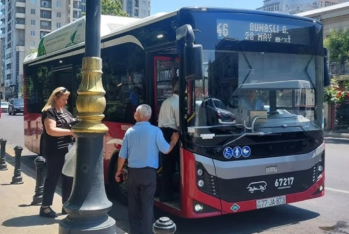 Bakıda 12 müntəzəm marşrut üzrə avtobusların dayanacaq yeri müvəqqəti dəyişdirilib