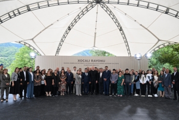 Prezident İlham Əliyev Xocalının Badara, Daşbulaq, Seyidbəyli və Şuşakənd kəndlərinin sakinləri ilə görüşüb FOTOLAR