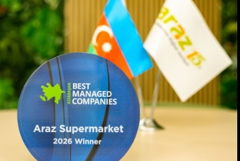 “Araz” supermarketlər şəbəkəsi “Best Managed Companies Azerbaijan 2026” müsabiqəsinin - QALİBİ OLDU