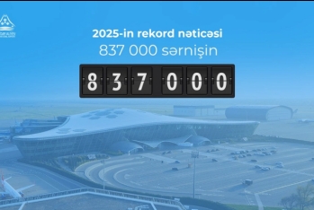 Ötən ay Bakı Aeroportundan 840 minə yaxın sərnişin - İSTİFADƏ EDİB