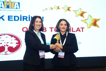 “FINCA Azerbaijan” BOKT 1-ci İnvestor Mikromaliyyə Forumunda - MÜKAFATLANDIRILIB - FOTO