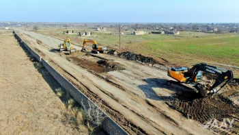 Ağdərə-Ağdam avtomobil yolunun inşasına başlanılıb - FOTOLAR | FED.az