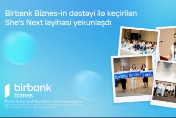 Birbank Biznes-in dəstəyi ilə keçirilən She’s Next təşəbbüsünün - QALİBLƏRİ MÜƏYYƏNLƏŞDİ