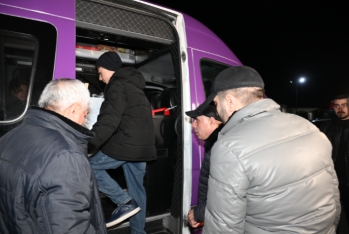 Ağdam şəhərinə növbəti köç karvanı yola salınıb