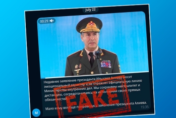Sosial şəbəkələrdə daxili işlər nazirinin adından saxta məlumatlar yayılıb