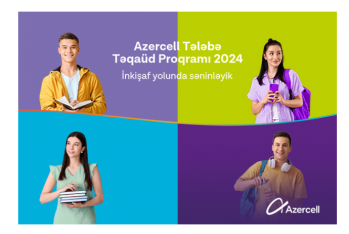 Azercell “Tələbə Təqaüdü Proqramı 2024” üçün qeydiyyatı açıq - ELAN EDİR!