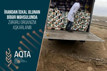 “Nur Agro 2021”nin İrandan Azərbaycana gətirdiyi 5 ton bibər - YARARSIZ ÇIXDI