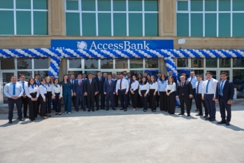 AccessBank daha bir regionda - Goranboyda yeni filialın açılışı