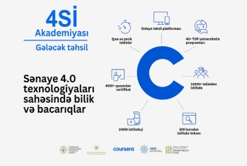 Azərbaycanda 10 min nəfər “4Sİ Akademiyası” çərçivəsində ödənişsiz kurslardan yararlanıb