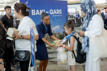 AZAL Qarsa uçuşlara başlayıb - FOTOLAR | FED.az