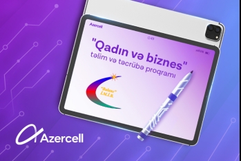 Azercell şəkili qadın sahibkarları dəstəkləyir