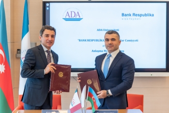 "Bank Respublika" və ADA Universiteti arasında Anlaşma Memorandumu - İMZALANIB