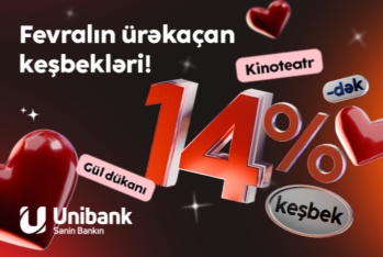 Unibank müştəriləri 4 milyon manatdan çox - KEŞBEK QAZANIBLAR!