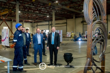 “Baku Steel Art” 2-ci Beynəlxalq Metal Simpoziumu öz işinə başlayıb - [red]FOTOLAR[/red] | FED.az