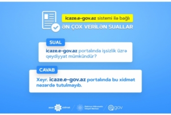 icaze.e-gov.az portalında işsizliyin qeydiyyatı - NƏZƏRDƏ TUTULMAYIB