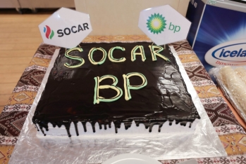 SOCAR və BP prezidentləri «Şahdəniz Bravo» platformasında – FOTOLAR, VİDEO