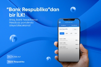 Bank Respublika-dan daha bir yenilik - Müştəriləri öz hesablarını Hesab.az-da izləyə biləcək