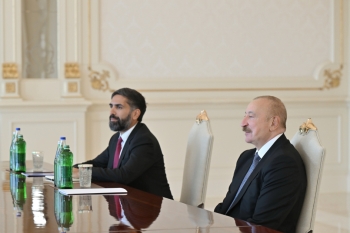 İlham Əliyev FIFA-nın prezidentini qəbul edib - FOTOLAR | FED.az
